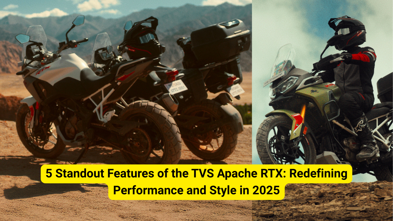 5 Standout Features of the TVS Apache RTX: Redefining Performance and Style in 2025