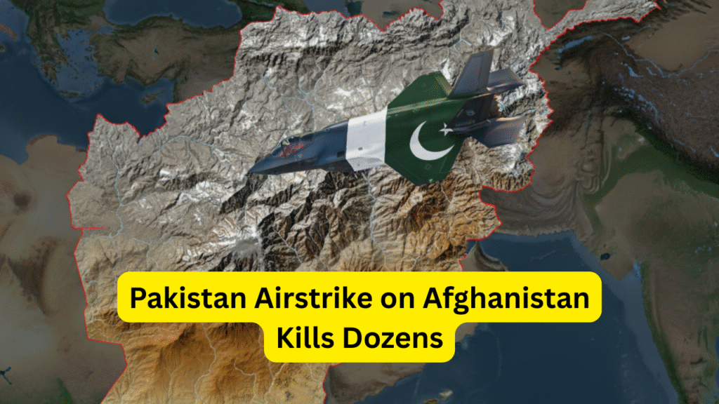 Pakistan Airstrike on Afghanistan