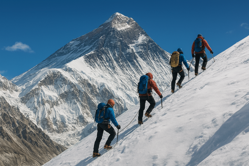 Mount Everest Blizzard 