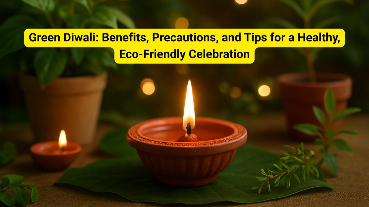 Green Diwali Benefits, Precautions, and Tips for a Healthy, Eco-Friendly Celebration