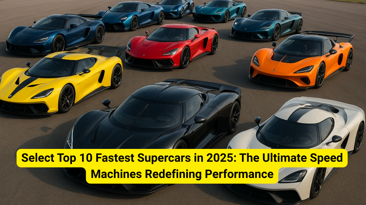 Top 10 Fastest Supercars in 2025: The Ultimate Speed Machines Redefining Performance