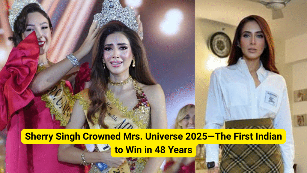 Sherry Singh Crowned Mrs. Universe 2025