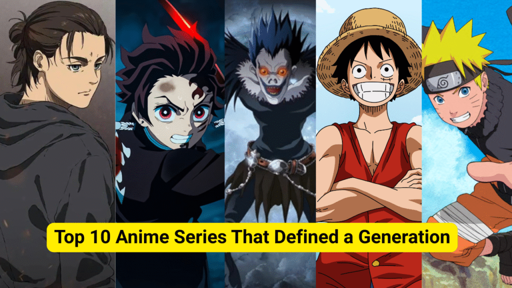 Top 10 Anime Series That Defined a Generation