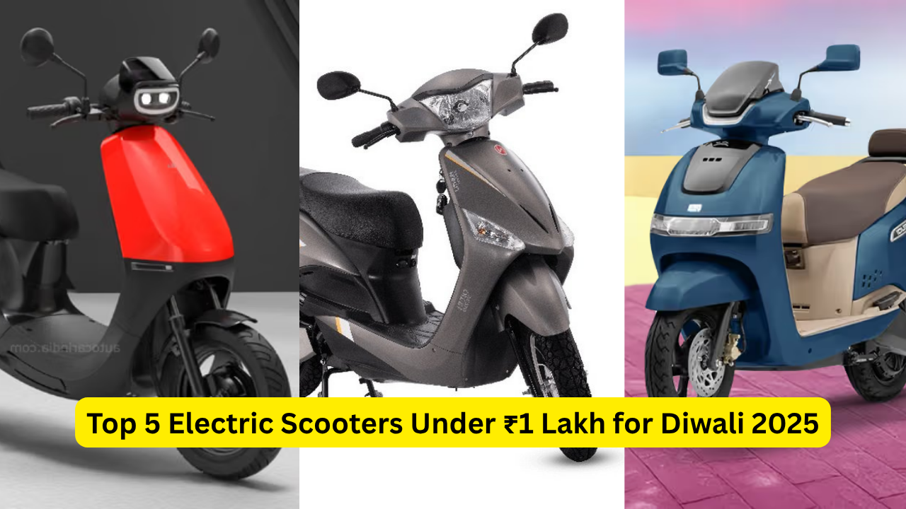 Affordable electric scooters under 1 lakh